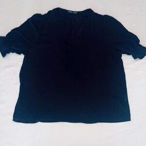 SHEIN Classic Black Blouse